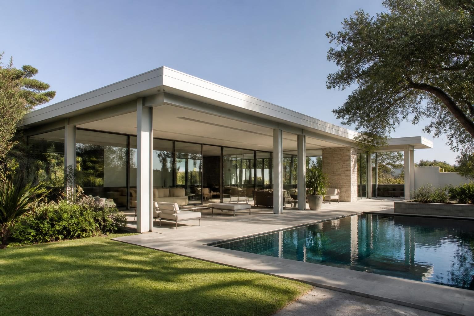 Mid‑century Modern / International Style - Top 5 most popular Architectural Styles Found in South Africa